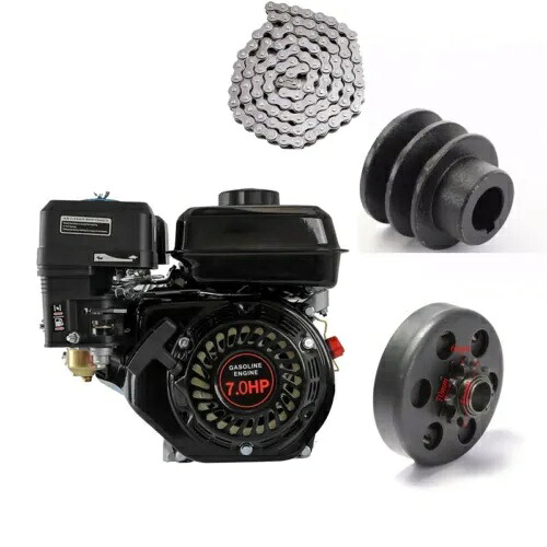 7.0 HP 210cc ゴーカート エンジン モーター リコイルスタート 7HP モーター ホンダ ATV ダートバイク用 7.0 HP 210cc Go Kart Engine Motor Recoil Start 7HP Motor for Honda ATV Dirt Bike 【並行輸入品】|カスタムパーツ WORLD倉庫