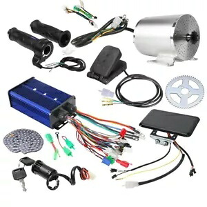 72V 3000W ブラシレスモーター コントローラーグリップキット付き ゴーカート ATV スクーター クワッド用 72V 3000W Brushless Motor with Controller Grip kit For Go Kart ATV Scooter Quad 【並行輸入品】