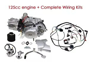 125cc ATV 半自動 4 ストローク電気エンジン モーター + リバースホンダ ATC70 90c 125cc ATV Semi Auto 4 Stroke Electric Engine Motor + Reverse For Honda ATC70 90c 【並行輸入品】