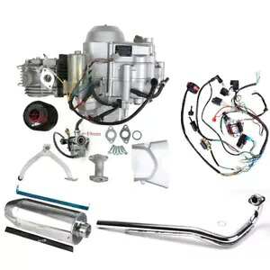 125cc 半自動エンジンモーター 4 ストローク 3 スピード 110cc ATC70 クアッドバイク ATV ゴーカート 125cc Semi Auto Engine Motor 4 Stroke 3 Speed 110cc ATC70 QUAD BIKE ATV Go kart 【並行輸入品】
