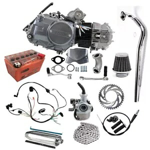 オートバイダートピットバイクホンダ CRF50 CT110 ST90 125cc エンジンモーターフルキット Motorcycle Dirt Pit Bike For Honda CRF50 CT110 ST90 125cc Engine Motor Full Kits 【並行輸入品】｜カスタムパーツ WORLD倉庫