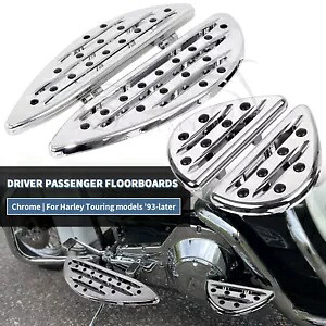 ハーレーロードストリートグライドウルトラリミテッド用運転席助手席フロアボードフットペグ Driver Passenger Floorboard Foot Pegs For Harley Road Street Glide Ultra Limited 【並行輸入品】