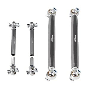 リア調整可能なキャンバートーアーム BMW 3 シリーズ 335i 328i 330 E90 E92 E93 06-11 Rear Adjustable Camber Toe Arms For BMW 3-Series 335i 328i 330 E90 E92 E93 06-11 【並行輸入品】