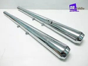 フィットホンダ CB175 CB175K K3-K7 エキゾーストマフラー 1 ペアメガホンスタイル #BI3309# Fit HONDA CB175 CB175K K3-K7 EXHAUST MUFFLER 1 PAIR MEGAPHONE STYLE #BI3309# 【並行輸入品】|カスタムパーツ WORLD倉庫
