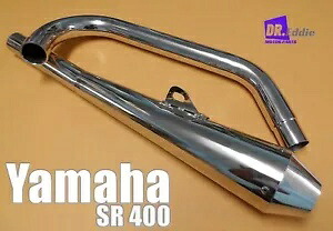 ヤマハ SR400 SR500 排気 & ヘッダーパイプコンプリートセット **bi4881** に適合 Fit Yamaha SR400 SR500 Exhaust & Header Pipe Complete Set **bi4881** 【並行輸入品】|カスタムパーツ WORLD倉庫