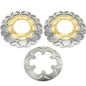 フロントリアブレーキディスクローター ヤマハ FJR1300 (04-13) FJR 1300 ABS 2003-2018 Front Rear Brake Disc Rotors For YAMAHA FJR1300 (04-13) FJR 1300 ABS 2003-2018 【並行輸入品】
