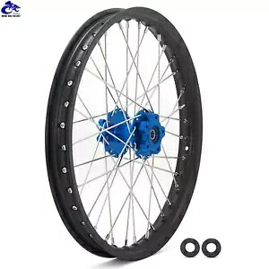 タラリアスティング 19 × 1.6 スポーク後輪ブルーハブ黒リム電動ダートバイク For Talaria Sting 19x1.6 Spoked Rear Wheel Blue Hub Black Rim Electric Dirt Bike 【並行輸入品】