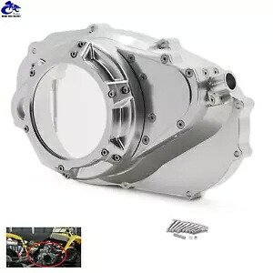 シルバービレットクラッチカバーヤマハバンシー 350 ロックアップディップスティック YFZ350 87-06 Silver Billet Clutch Cover For Yamaha Banshee 350 Lock Up Dipstick YFZ350 87-06 【並行輸入品】