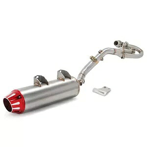 フルエキゾーストパイプアルミマフラーヤマハラプター 700 700R YFM700R 06-14 レッド Full Exhaust Pipe Aluminum Muffler For Yamaha Raptor 700 700R YFM700R 06-14 Red 【並行輸入品】｜カスタムパーツ WORLD倉庫 91,960円