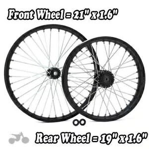 21x1.6 19x1.6 スポークホイールリムハブセット SUR-RON ライトビー X LBX セグウェイ用 21x1.6 19x1.6 Spoked Wheels Rims Hubs Set For SUR-RON Light Bee X LBX For Segway 【並行輸入品】｜カスタムパーツ WORLD倉庫