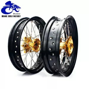 DR650SE スーパーモト 17x3.5/4.25 CNC ホイールクッシュドライブセットスズキ DR 650SE 96-24 DR650SE Supermoto 17x3.5/4.25 CNC Wheel Cush Drive Set For Suzuki DR 650SE 96-24 【並行輸入品】