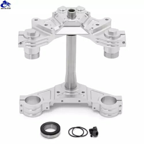 CNC ビレット 4° レーキ トリプル ツリー キット ホンダ ゴールドウィング 1800 GL1800 01-17用 CNC Billet 4° Degree Rake Triple Tree Kit For Honda Goldwing 1800 GL1800 01-17 【並行輸入品】 104,060円