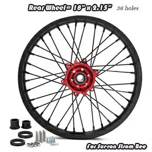 TARAZON 18x2.15 スポーク リア ホイール リム ハブ Sur-Ron Storm Bee オフロード eBike 用 TARAZON 18x2.15 Spoke Rear Wheel Rim Hub for Sur-Ron Storm Bee Off-Road eBike 【並行輸入品】