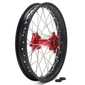 TARAZON 18x2.15 スポーク後輪レッドハブブラックリム Sur-Ron Ultra Bee E-Bike 用 TARAZON 18x2.15 Spoked Rear Wheel Red Hub Black Rim For Sur-Ron Ultra Bee E-Bike 【並行輸入品】
