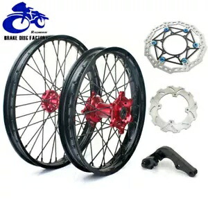 ホンダ 21 + 19 CNC 加工ホイールローター CRF250R CRF450R 15-18 CRF450RX 17 18 For Honda 21+19 CNC Machined Wheels Rotors CRF250R CRF450R 15-18 CRF450RX 17 18 【並行輸入品】