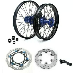 ヤマハ 21 "+19" CNC 加工ホイールブレーキローターブラケット YZ250F YZ450F 14-19 For YAMAHA 21"+19" CNC Machined Wheels Brake Rotors Bracket YZ250F YZ450F 14-19 【並行輸入品】｜カスタムパーツ WORLD倉庫 104,060円