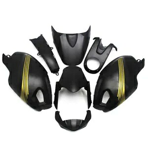 インジェクションフェアリングキット Ducati 696 796 795 2009-2011 ブラックプラスチックボディワーク用 Injection Fairing Kit for Ducati 696 796 795 2009-2011 Black Plastic Bodywork 【並行輸入品】｜カスタムパーツ WORLD倉庫