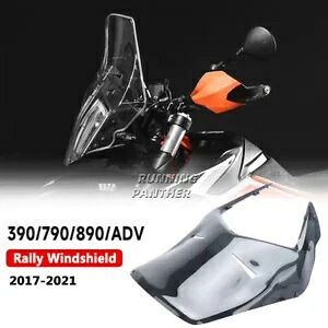 オートバイフロントガラスフロントガラスバイザー Viser 390 790 890 ADV ラリー 2017-2021 Motorcycle Windshield Windscreen Visor Viser FOR 390 790 890 ADV Rally 2017-2021 【並行輸入品】