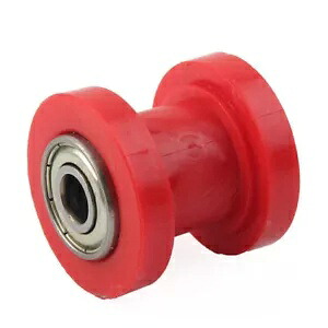 バイクオートバイ用 8 ミリメートルチェーンローラースライダーテンショナーガイドプーリーダートピットレッド For Bike Motorcycle 8mm Chain Roller Slider Tensioner Guide Pulley Dirt Pit red 【並行輸入品】