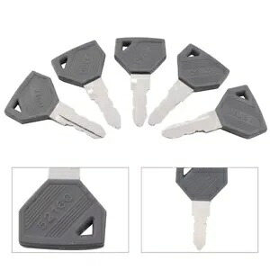5pc 点火キー 198360-52160 AM879480 ヤンマー EX450 カブ士官候補生トラクター SC2400 5pc Ignition Key 198360-52160 AM879480 For Yanmar EX450 Cub Cadet Tractor SC2400 【並行輸入品】