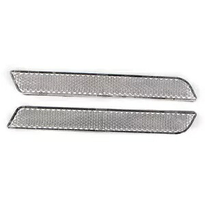 リフレクター サドルバッグ スモーク カバー ハーレー ツーリング ロードキング FLTR FLHX 14-18用 Reflectors Saddlebag Smoke Cover For Harley Touring Road King FLTR FLHX 14-18 【並行輸入品】