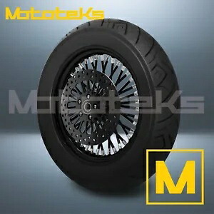 18インチ 18X4.25 ファット スポーク ホイール ハーレー ツーリング バガー リア用 40 ステンレス スポーク 18\