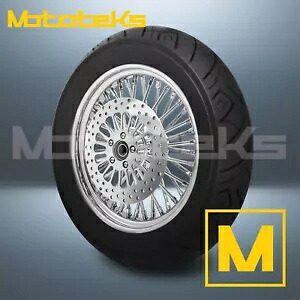 18X3.5 ファット スポーク ホイール 40 ステンレス ハーレー ソフテイル スポーツスター フロント用 18X3.5 FAT SPOKE WHEEL 40 STAINLESS FOR HARLEY SOFTAIL SPORTSTER FRONT 【並行輸入品】 108,350円