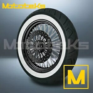 18X3.5 ファット スポーク ホイール 40 ステンレス ハーレー ソフテイル スポーツスター フロント用 18X3.5 FAT SPOKE WHEEL 40 STAINLESS FOR HARLEY SOFTAIL SPORTSTER FRONT 【並行輸入品】｜カスタムパーツ WORLD倉庫 108,350円