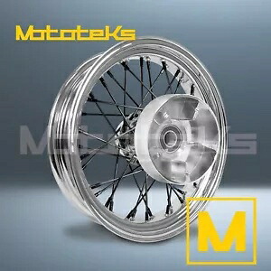18X5.5 40 スポーク ホイール ステンレス ハーレー ツーリング バガー クッシュ リアホイールのみ (TR) 18X5.5 40 SPOKE WHEEL STAINLESS HARLEY TOURING BAGGER CUSH REAR WHEEL ONLY (TR) 【並行輸入品】|カスタムパーツ WORLD倉庫