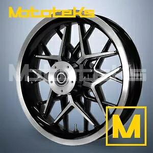 16X3.5 RAZOR MAG ホイール ブラック マシン ハーレー ソフテイル スポーツスター ダイナ リアリム用 16X3.5 RAZOR MAG WHEEL BLACK MACHINE FOR HARLEY SOFTAIL SPORTSTER DYNA REAR RIM 【並行輸入品】|カスタムパーツ WORLD倉庫