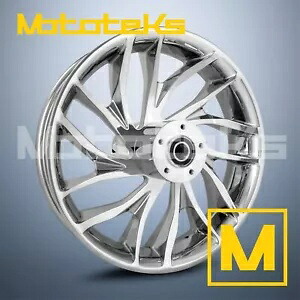 16インチ 16X3.5 ライズ マグ ホイール クローム ハーレー ツーリング バガー リア 2000-2008用 16\