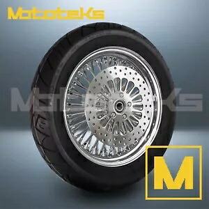 16インチ 16X3.5 ファットスポークホイール 52 ステンレス ハーレースポーツスターモデル用 フロントリム 16" 16X3.5 FAT SPOKE WHEEL 52 STAINLESS FOR HARLEY SPORTSTERS MODELS FRONT RIM 【並行輸入品】｜カスタムパーツ WORLD倉庫
