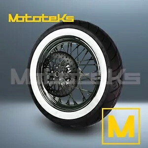 16インチ 16X3.5 40 スポーク ホイール ステンレス ハーレー スポーツスター ダイナ リア リム (TR) 16\
