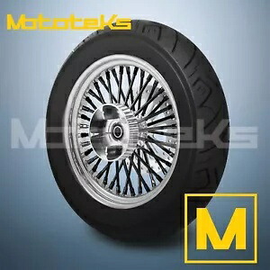 16インチ 16X5.5 ファット スポーク ホイール ハーレー ツーリング クッシュ リア用 40 ステンレス スポーク 16\