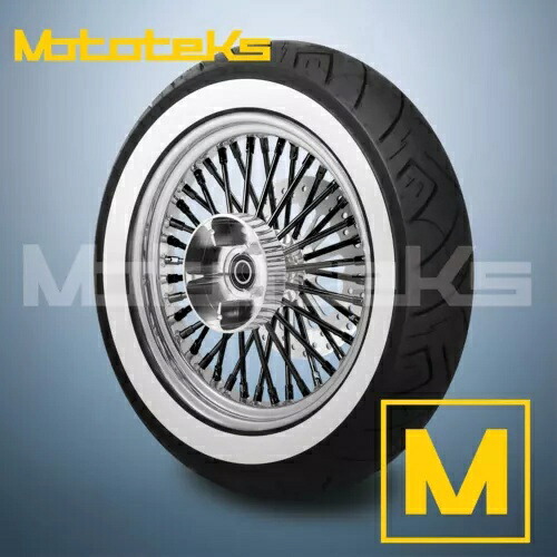 16インチ 16X5.5 ファット スポーク ホイール ハーレー ツーリング クッシュ リア用 40 ステンレス スポーク 16\
