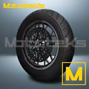 16X3.5 RAZOR MAG ホイール ブラック ハーレー ソフテイル スポーツスター ダイナ フロント プロディジー用 16X3.5 RAZOR MAG WHEEL BLACK FOR HARLEY SOFTAIL SPORTSTER DYNA FRONT PRODIGY 【並行輸入品】