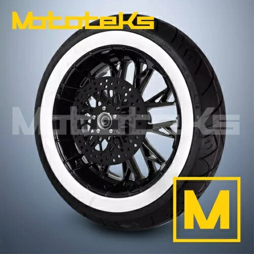 16インチ 16X3.5 RAIDER MAG ホイール ブラック ハーレー ソフテイルモデル用 フロントリム 16\