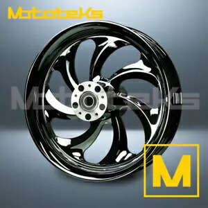 16インチ 16x3.5 ストームマグホイール ブラック ハーレーツーリングバガーリアリム用 16\
