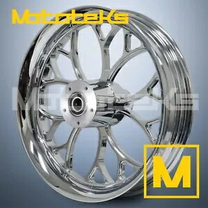 16インチ 16x3.5 ウイルスマグホイール クローム ハーレーツーリングバガーフロント用 16\