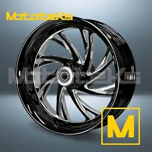 18インチ 18x3.5 NEO MAG ホイール ブラック マシン ハーレー ツーリング バガー フロント用 18\