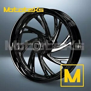 18インチ 18x3.5 NEO MAG ホイール ブラック ハーレー ソフテイル フロント用 18\