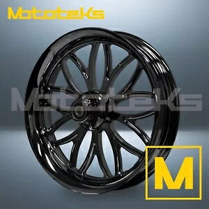 18インチ 18x5.5 レイブ マグ ホイール ブラック ハーレー ソフテイル モデル用 リアホイール 18\
