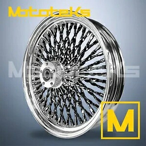 23X3.5 カリファットスポークホイール 52 ステンレスハーレーソフテイル用フロントリム 23X3.5 CALI FAT SPOKE WHEEL 52 STAINLESS FOR HARLEY SOFTAIL FRONT RIM 【並行輸入品】｜カスタムパーツ WORLD倉庫
