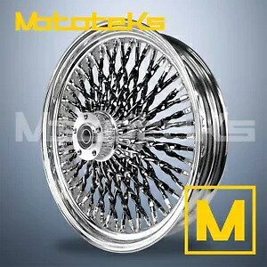 23X3.5 カリファットスポークホイール 52 ステンレスハーレーツーリング用フロントリム 23X3.5 CALI FAT SPOKE WHEEL 52 STAINLESS FOR HARLEY TOURING FRONT RIM 【並行輸入品】