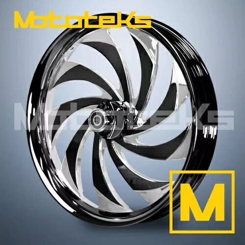 21インチ 21X3.25 VAIN MAG ホイール ブラック マシン インド 2012-現在のツーリングバガー用 21\