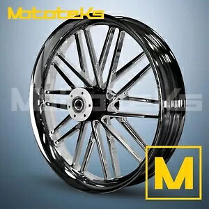 21 インチ 21X3.25 シフト マグ ホイール ブラック マシン インド 2012 年以降のツーリング バガー用 21\