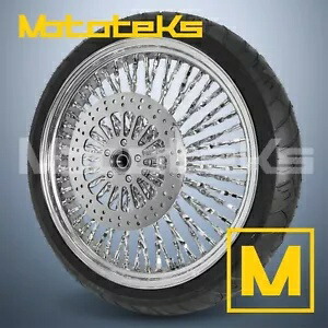 21X3.5 カリファットスポークホイール 52 ステンレスハーレーソフテイル用フロントリム 21X3.5 CALI FAT SPOKE WHEEL 52 STAINLESS FOR HARLEY SOFTAIL FRONT RIM 【並行輸入品】｜カスタムパーツ WORLD倉庫 145,200円