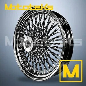 26X3.5 カリファットスポークホイール 52 ステンレスハーレーソフテイル用フロントリム 26X3.5 CALI FAT SPOKE WHEEL 52 STAINLESS FOR HARLEY SOFTAIL FRONT RIM 【並行輸入品】