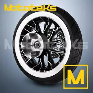 18インチ 18X5.5 RAIDER MAG ホイール ブラック マシン ハーレー ツーリングモデル リア リム クッシュ用 18\