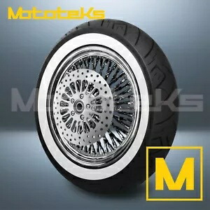 16X3.5 カリファットスポークホイール 52 ステンレスハーレーツーリングリアリム用 16X3.5 CALI FAT SPOKE WHEEL 52 STAINLESS FOR HARLEY TOURING REAR RIM 【並行輸入品】